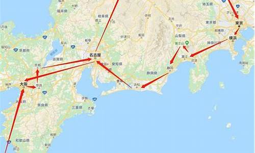 上海出发日本旅游路线_上海出发日本旅游路线图_1