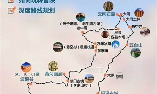 山西陕西自驾游最佳路线图_山西陕西自驾游旅游攻略