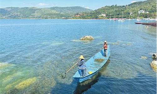 澄江抚仙湖水下古城_澄江抚仙湖