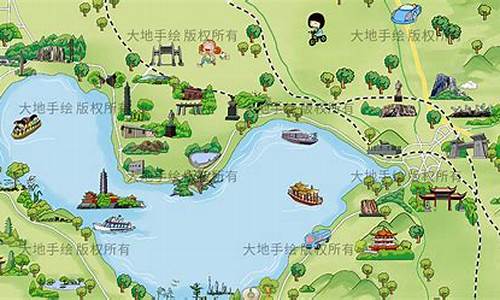 巢湖景点简笔画_巢湖景点简笔画图片大全