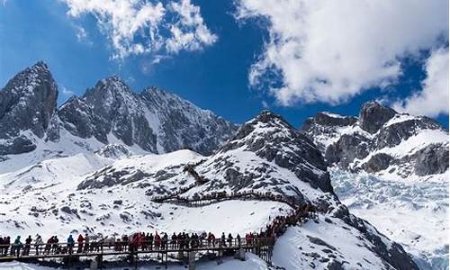 玉龙雪山景区导览图照片_玉龙雪山景区导览图照片高清