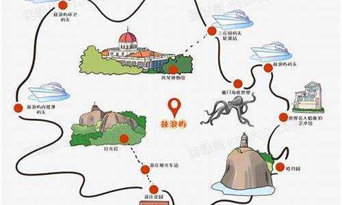 旅游路线图制作手绘图片_旅游路线图制作手绘图片大全